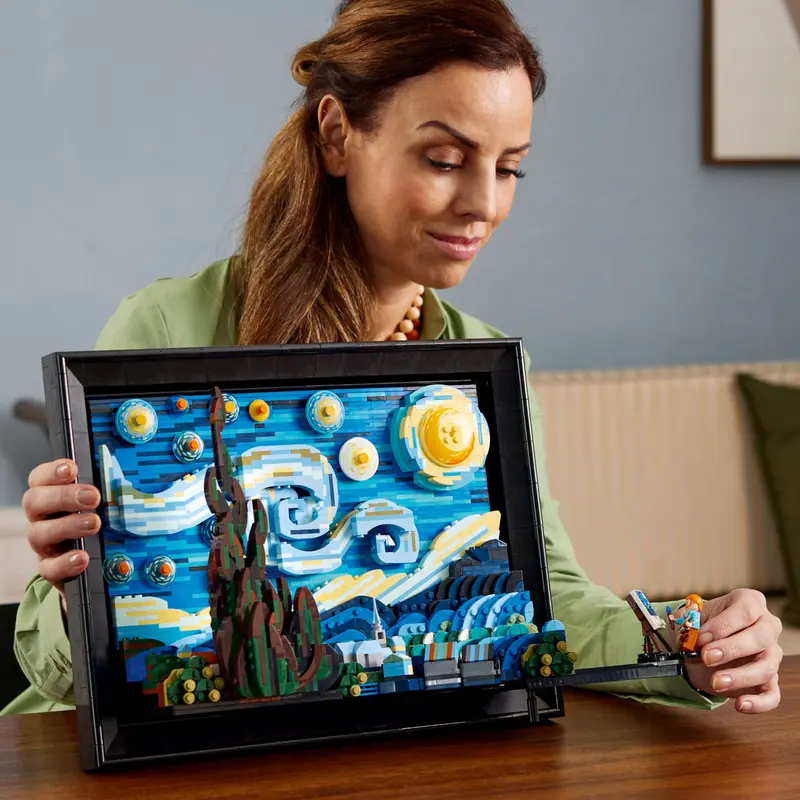 Vincent van Gogh - De sterrennacht - Afbeelding 4